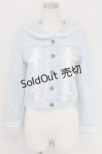 LIZ LISA / セーラーGジャン  サックス T-25-07-17-015-LO-TO-HI-ZS
