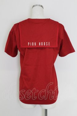 画像2: PINK HOUSE / セーラーカットソー  赤 T-25-07-17-018-LO-TO-AS-ZT