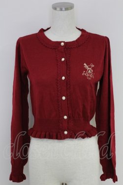 画像1: axes femme kawaii / 2023年福袋カーディガン M レッド T-25-07-22-004-AX-TO-SA-ZT