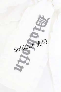 画像3: NOEMIE / ゴシック刺繍ボウタイフリルブラウス M ホワイト T-25-07-22-001-LO-BL-SA-ZT