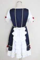 画像2: To Alice / 白雪姫ワンピース S ネイビー T-25-07-22-010-LO-OP-SA-ZT381 (2)