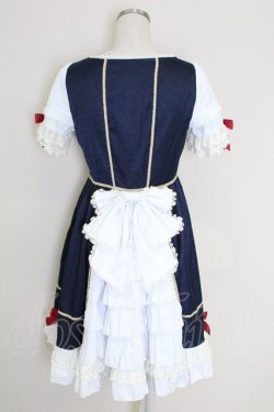 画像2: To Alice / 白雪姫ワンピース S ネイビー T-25-07-22-010-LO-OP-SA-ZT