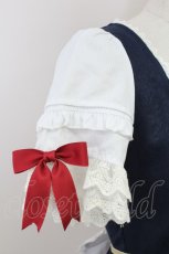 画像3: To Alice / 白雪姫ワンピース S ネイビー T-25-07-22-010-LO-OP-SA-ZT381 (3)