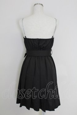 画像2: Jamie エーエヌケー / チェーンプリーツワンピース M ブラック T-25-07-22-012-LO-OP-SA-ZT