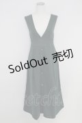 axes femme / 前釦×プリーツジャンスカ M グリーン T-25-07-22-013-AX-OP-SA-ZT