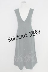 axes femme / 前釦×プリーツジャンスカ M グリーン T-25-07-22-013-AX-OP-SA-ZT