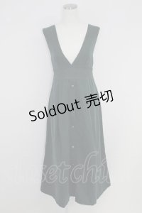 axes femme / 前釦×プリーツジャンスカ M グリーン T-25-07-22-013-AX-OP-SA-ZT