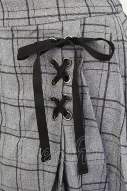 画像3: axes femme / レースアップキュロット M チャコール T-25-07-22-021-AX-PA-SA-ZT