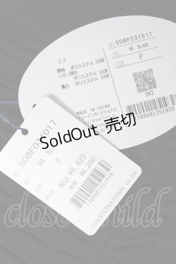 画像4: an another angelus / レースアップチュールビスチェ  黒 T-25-07-24-023-CA-TO-SA-ZT