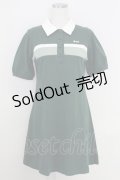 Fi.n.t / ラガーポロミニワンピース  グリーン T-25-07-24-030-CA-OP-SA-ZI