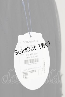 画像3: an another angelus / レース切替チュールティアードスカート  黒 T-25-07-24-041-CA-SK-SA-ZI