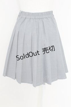 画像2: Fi.n.t / プリーツミニスカパン  グレー T-25-07-24-042-CA-PA-SA-ZI