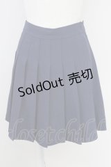 Fi.n.t / プリーツミニスカパン  ネイビー T-25-07-24-043-CA-PA-SA-ZI