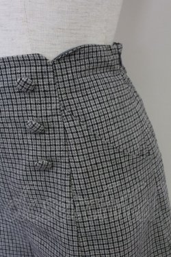 画像3: Fi.n.t / チェックハイウエストショートパンツ  グレー T-25-07-24-044-CA-PA-SA-ZI