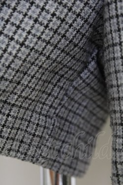 画像5: Fi.n.t / チェックハイウエストショートパンツ  グレー T-25-07-24-044-CA-PA-SA-ZI