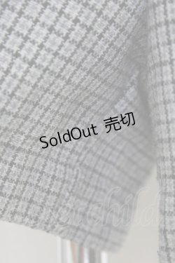 画像5: Fi.n.t / チェックハイウエストショートパンツ  グレー T-25-07-24-044-CA-PA-SA-ZI