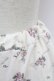 画像9: axes femme / ローズブーケプリント半袖ブラウス&ショートパンツセットアップ  アイボリーＸピンクＸグリーン T-25-07-24-046-AX-OP-SA-ZT