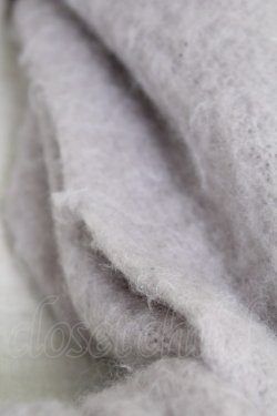画像4: axes femme / 雪の結晶刺繍ストール  グレー T-25-07-24-048-AX-ZA-SA-ZT