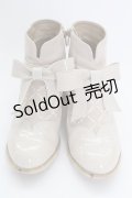 axes femme kawaii / ローズヒールショートブーツ M アイボリー T-25-07-24-052-AX-SH-SA-ZI