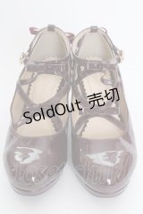 axes femme POETIQUE / レースアップパンプス M ボルドー T-25-07-24-053-AX-SH-SA-ZI