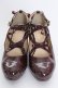 画像1: axes femme POETIQUE / レースアップパンプス M ボルドー T-25-07-24-053-AX-SH-SA-ZT (1)