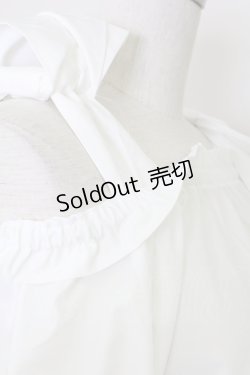 画像4: an another angelus / ビッグリボンオフショルブラウス  白 T-25-07-24-001-CA-BL-SA-ZI