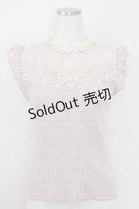 axes femme / ビスチェ切替ノースリインナー M ピンク T-25-07-24-009-AX-TO-SA-ZI