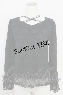 画像1: axes femme / バラクロス総レースインナー  黒 T-25-07-24-022-AX-TO-SA-ZT