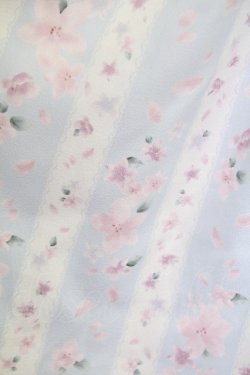 画像4: axes femme / ブルーミングサクラスカート  サックス T-25-07-29-021-AX-SK-SA-ZT