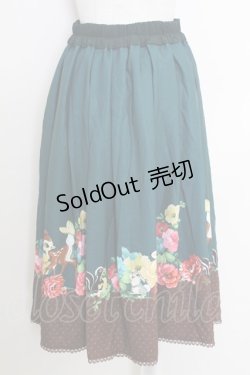 画像2: axes femme POETIQUE / ディズニー バンビ/スカート M グリーン T-25-07-29-023-AX-SK-SA-ZI