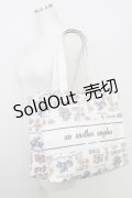 an another angelus / ロゴトートバッグ  アイボリー T-25-07-29-028-CA-BG-SA-ZI