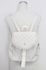 axes femme / フリルレースリュック  アイボリー T-25-07-29-029-AX-BG-SA-ZT