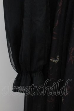 画像5: axes femme POETIQUE / 白雪姫モチーフワンピース  黒 T-25-07-29-003-AX-OP-SA-ZT