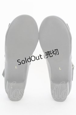 画像6: axes femme kawaii / クロスベルトリボンパンプス L ブラック T-25-07-29-034-AX-SH-SA-ZI