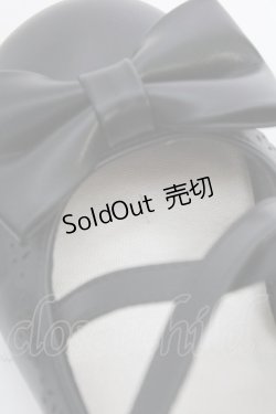 画像7: axes femme kawaii / クロスベルトリボンパンプス L ブラック T-25-07-29-034-AX-SH-SA-ZI