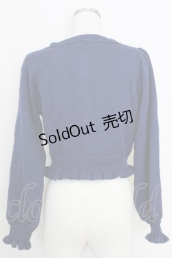 画像2: axes femme kawaii / 【Disney】ファンタジア／ニットカーデ M ネイビー T-25-07-29-001-AX-TO-SA-ZI