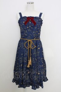 axes femme kawaii / 【Disney】ファンタジア/ワンピース  紺 T-25-07-29-007-AX-OP-SA-ZI