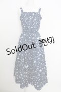 axes femme kawaii / シナモロールコラボジャンスカ M ネイビー T-25-07-29-008-AX-OP-SA-ZI