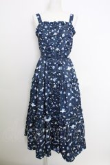axes femme kawaii / シナモロールコラボジャンスカ M ネイビー T-25-07-29-008-AX-OP-SA-ZT