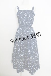 axes femme kawaii / シナモロールコラボジャンスカ M ネイビー T-25-07-29-008-AX-OP-SA-ZI