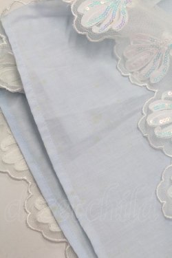 画像6: Secret Honey / シェル柄マーメイドワンピース  サックスX白 T-25-07-29-012-CA-OP-SA-ZI