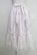 axes femme / ブルーミングサクラスカート  ピンク T-25-07-29-018-AX-SK-SA-ZT