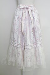 axes femme / ブルーミングサクラスカート  ピンク T-25-07-29-018-AX-SK-SA-ZT