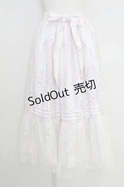 画像1: axes femme / ブルーミングサクラスカート  ピンク T-25-07-29-018-AX-SK-SA-ZI