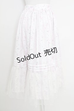 画像2: axes femme / ブルーミングサクラスカート  ピンク T-25-07-29-018-AX-SK-SA-ZI