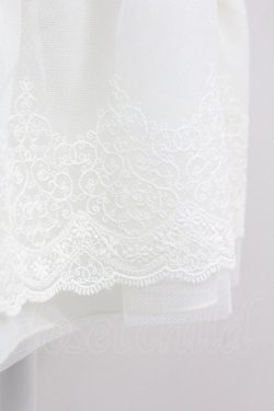 画像3: axes femme / 選べる着丈レースペチスカート S キナリ T-25-07-31-019-AX-SK-SA-ZT