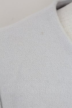 画像5: LODISPOTTO / 3つリボン袖先ファーノーカラーコート  グレーXゴールド T-25-07-31-002-LO-CO-SA-ZT-C002