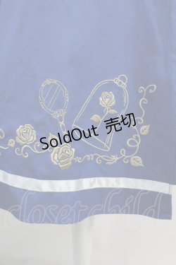 画像3: axes femme / 【美女と野獣】フリルスカート  青 T-25-07-31-022-AX-SK-SA-ZT037