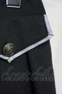 画像6: axes femme / 薔薇×額縁刺繍ミドルスカート  黒Xパープル T-25-07-31-025-AX-SK-SA-ZT269