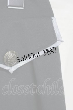 画像6: axes femme / 薔薇×額縁刺繍ミドルスカート  黒Ｘパープル T-25-07-31-025-AX-SK-SA-ZT269